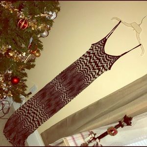 Black strappy summer dress